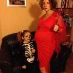 What’s more frightful than a 9 month pregnant devil woman?