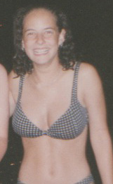 Me as a bikini-clad teenager