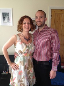 Hubs and I about to go out