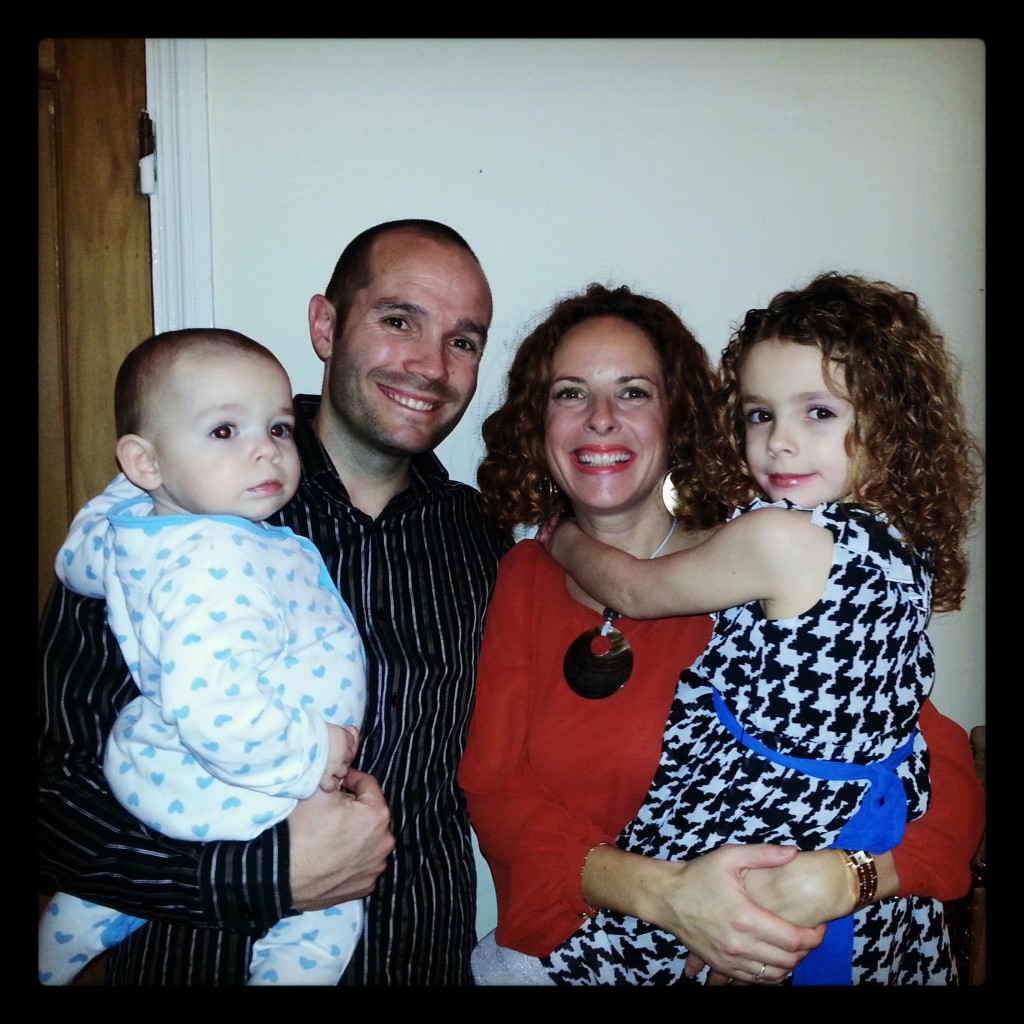 Happy new year from Franglaise Family - here we all are on New Year's Eve.