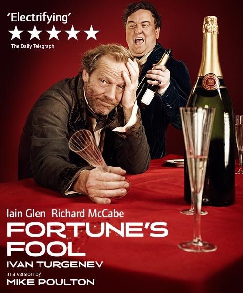 Poster for Fortune's Fool with Iain Glen and Richard McCabe