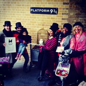 Photo credit: HPMcQ Honkopoly heads to Hogwarts at Platform 9 3/4