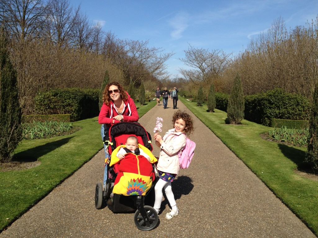 Me with L and C in Regent's Park