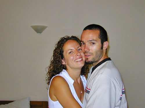 Early photo with my husband on holiday www.FranglaiseMummy.com