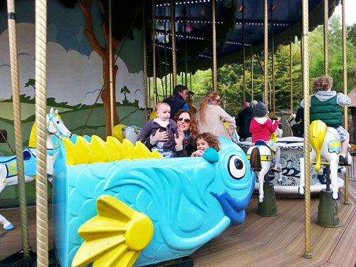 Thorpe Park Chief Ranger's Carousel. www.FranglaiseMummy.com