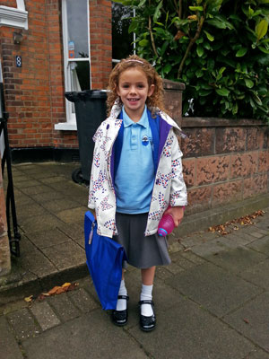 First day back at school. Open letter to L's teacher. www.FranglaiseMummy.com. Parenting and lifestyle blog.