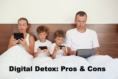 Digital Detox Pros and Cons from www.FranglaiseMummy.com (French & English parenting and lifestyle ramblings)