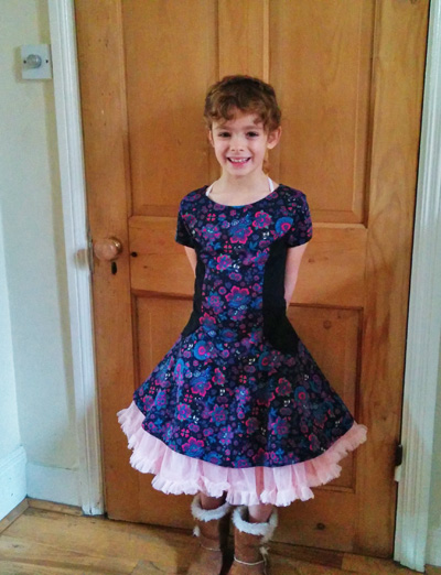 Girl in Poppy England petticoat l www.FranglaiseMummy.com l French and English Parenting and Lifestyle Ramblings