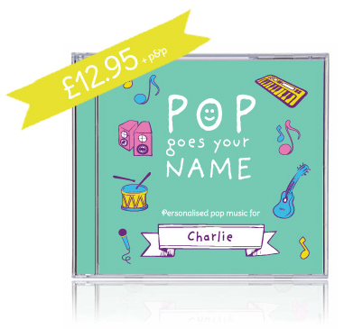 Pop goes your name CD l www.FranglaiseMummy.com l French and English Parenting and Lifestyle Ramblings