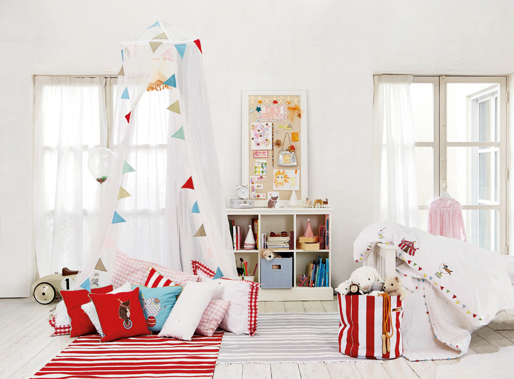 The White Company Circus bedding l Do you bunk bed? l www.FranglaiseMummy.com l French and English Parenting and Lifestyle Ramblings