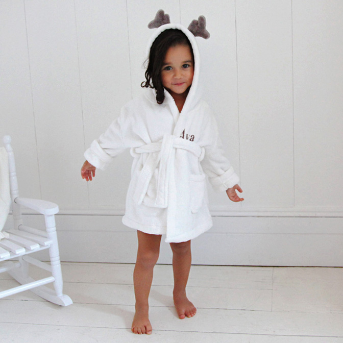Reindeer robe from My 1st Years l www.FranglaiseMummy.com l French and English Parenting and Lifestyle Ramblings
