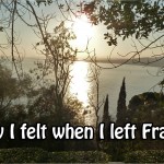 How I felt when I left France