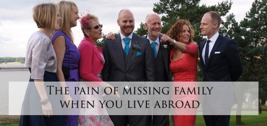The pain of missing family when you live abroad: www.FranglaiseMummy.com l Happy you, Happy them. Put YOUR oxygen mask on first.